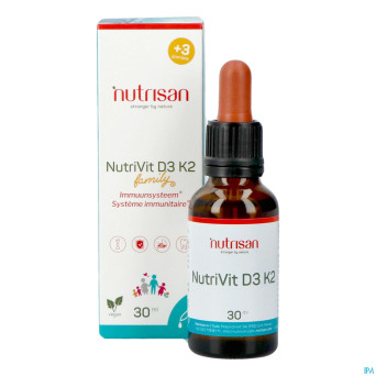 Nutrivit d3 k2 30ml nutrisan
