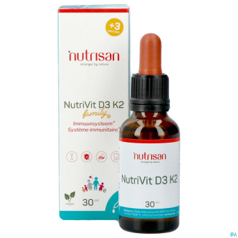 Nutrivit d3 k2 30ml nutrisan
