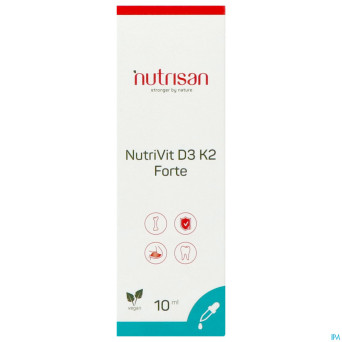 Nutrivit d3 k2 forte 10ml nutrisan