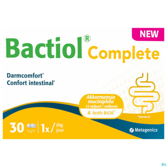 Bactiol complete caps 30 metagenics