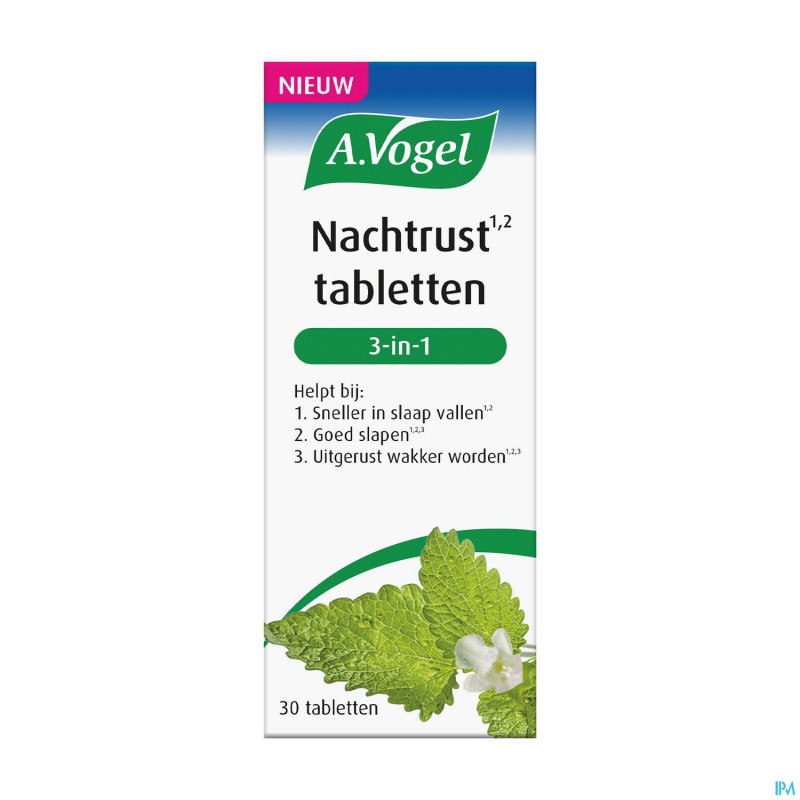 A.vogel sommeil qualite 3en1 comp 30