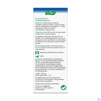 A.vogel sommeil qualite 3en1 comp 30