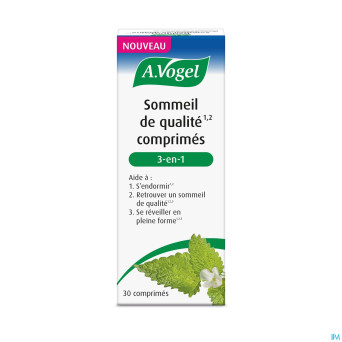 A.vogel sommeil qualite 3en1 comp 30