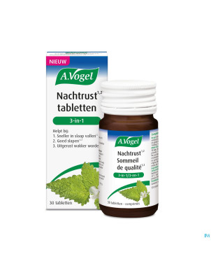 A.vogel sommeil qualite 3en1 comp 30