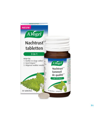 A.vogel sommeil qualite 3en1 comp 30