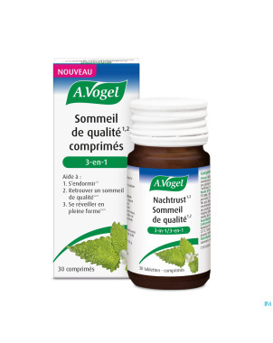 A.vogel sommeil qualite 3en1 comp 30