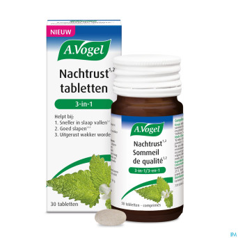 A.vogel sommeil qualite 3en1 comp 30