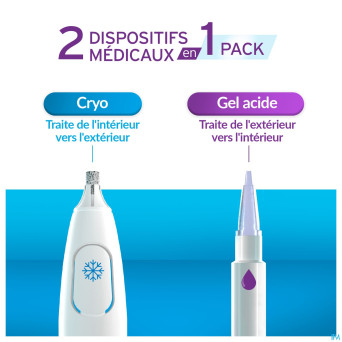 Excilor traitement verrues duo power 10ml+1,5g