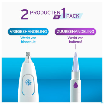 Excilor traitement verrues duo power 10ml+1,5g