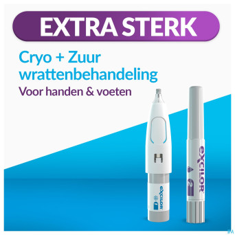 Excilor traitement verrues duo power 10ml+1,5g