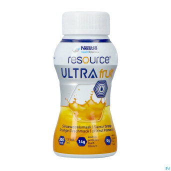 Resource ultra fruit saveur orange 4x200ml