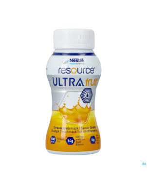 Resource ultra fruit saveur orange 4x200ml