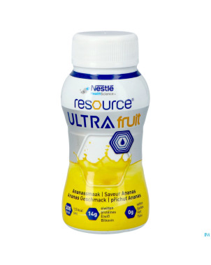 Resource ultra fruit saveur ananas 4x200ml