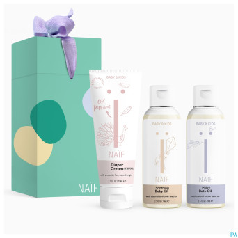 Naif newborn essentials pack 3 prod. nf