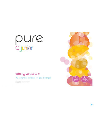 Pure c junior saveur orange comp a croquer 40