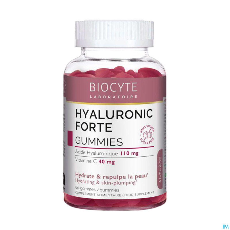 Biocyte hyaluronic forte gommes 60