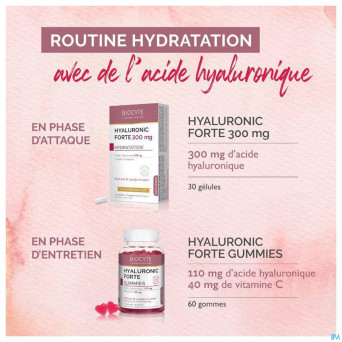 Biocyte hyaluronic forte gommes 60