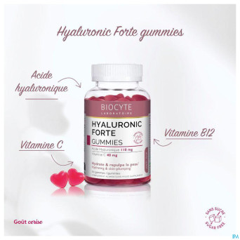 Biocyte hyaluronic forte gommes 60