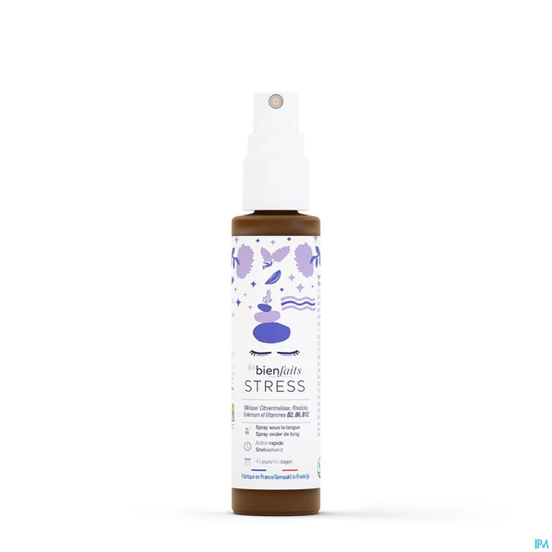Les bienfaits stress spray 30ml