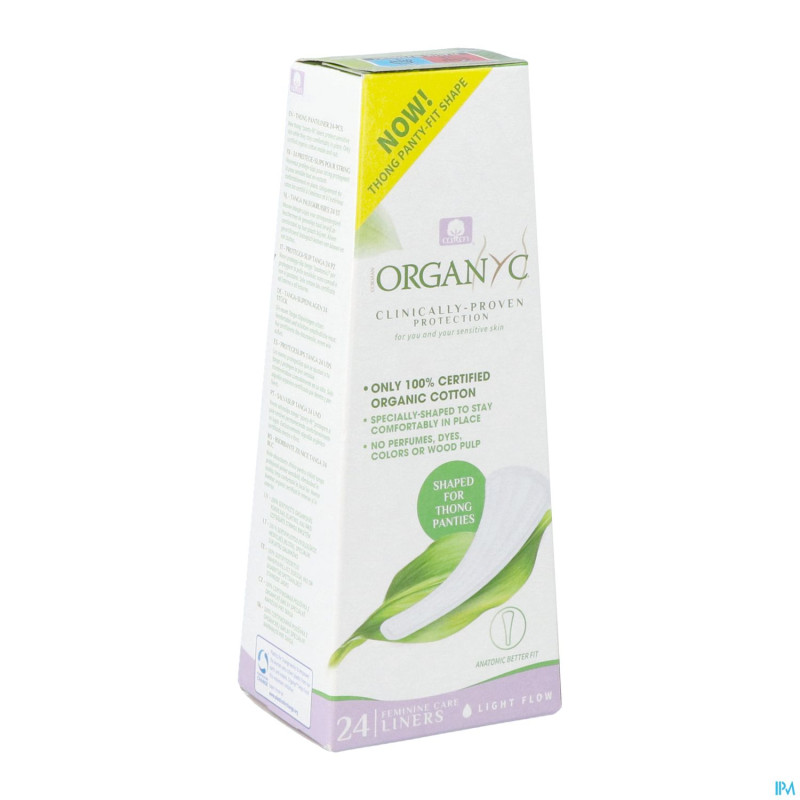 Organyc protege-slips string coton bio 24