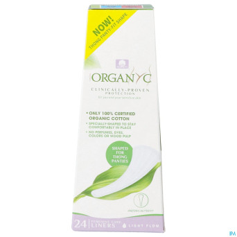 Organyc protege-slips string coton bio 24