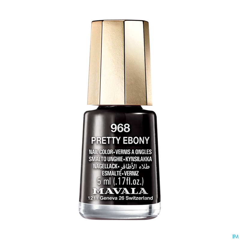 Mavala vao mini color 968 pretty ebony 5ml