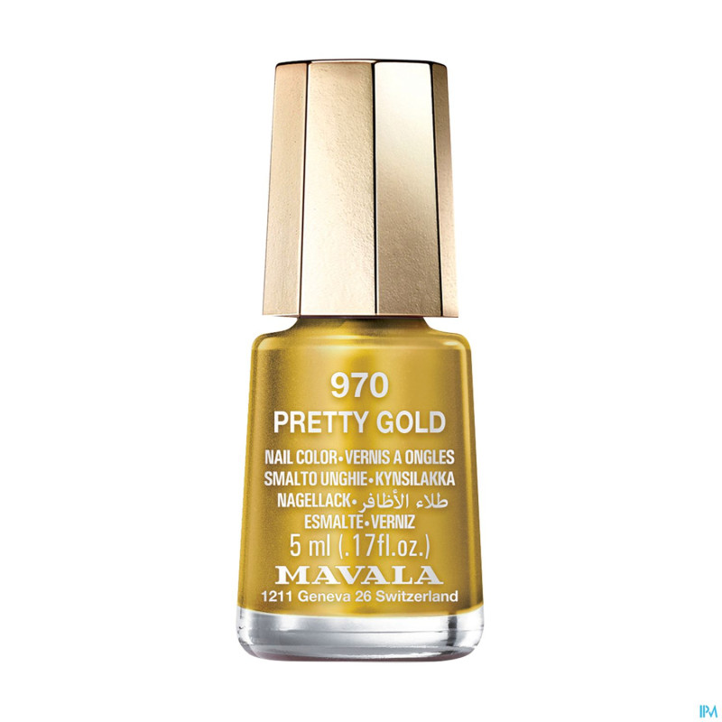 Mavala vao mini color 970 pretty gold 5ml