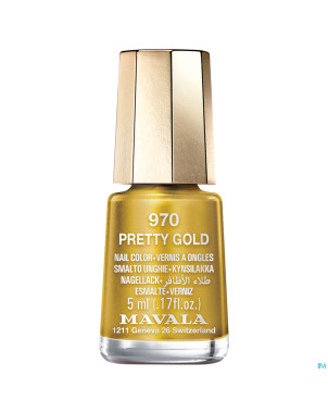 Mavala vao mini color 970 pretty gold 5ml