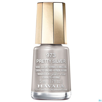 Mavala vao mini color 973 pretty silver 5ml