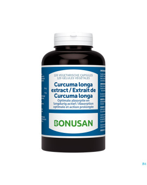 Curcuma longa extract caps 120 bonusan