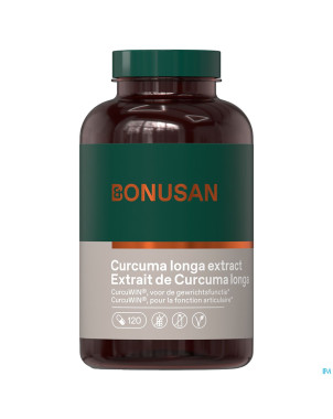Curcuma longa extract caps 120 bonusan