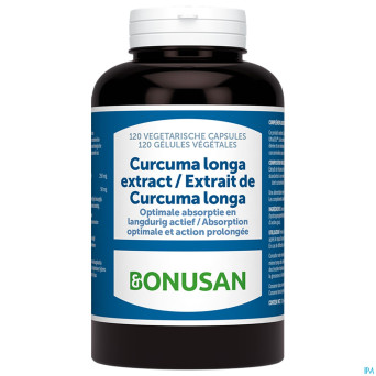 Curcuma longa extract caps 120 bonusan
