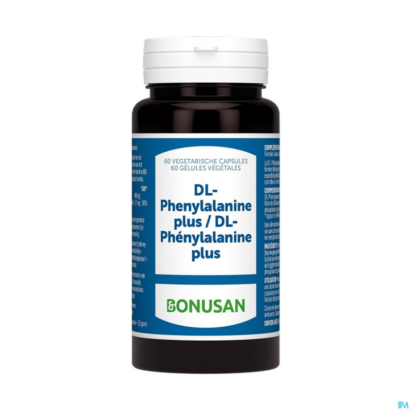Dl-phenylalanine plus caps 60 bonusan