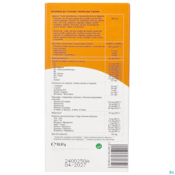 Purasana multivitamine fruit&veggie v-caps 60 nf