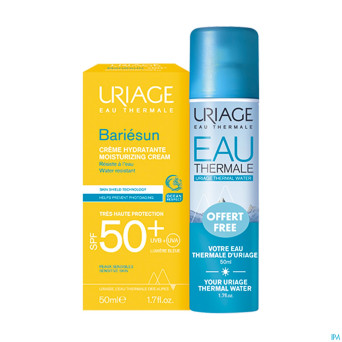 Uriage bariesun creme spf50+ 50ml&etu 50ml promo