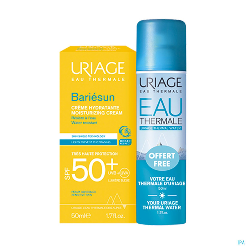 Uriage bariesun creme spf50+ 50ml&etu 50ml promo