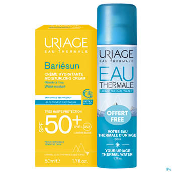 Uriage bariesun creme spf50+ 50ml&etu 50ml promo