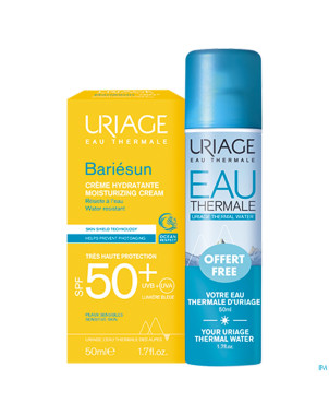 Uriage bariesun creme spf50+ 50ml&etu 50ml promo