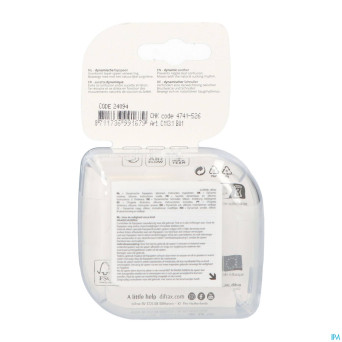 Difrax sucette dynamic newborn babyshower blue 2