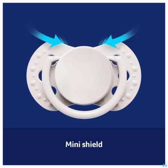 Difrax sucette dynamic newborn babyshower pink 2