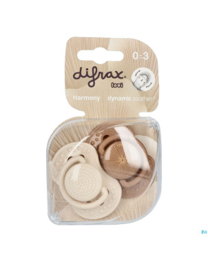 Difrax sucette dynamic harmony 0-3m 2