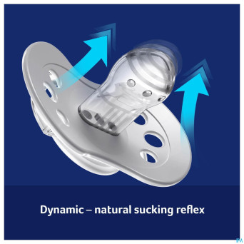 Difrax sucette dynamic harmony 3m+  2