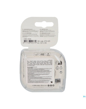 Difrax sucette dynam.harmony creme&l.brown 6-18m 2