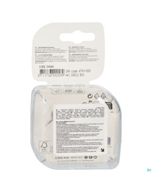 Difrax sucette dynam.harmony creme&l.brown 18m+ 2