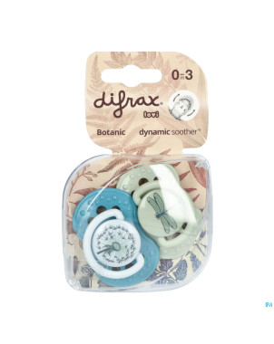 Difrax sucette dynamic botanic 0-3m 2