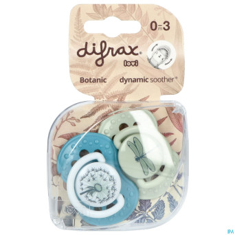 Difrax sucette dynamic botanic 0-3m 2
