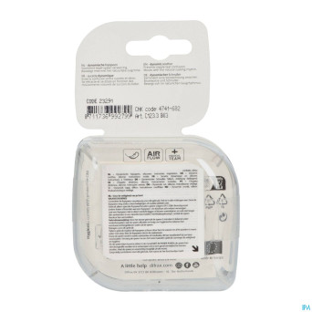 Difrax sucette dynamic botanic pink&purple 0-3m 2