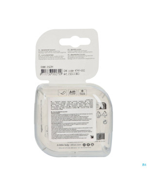 Difrax sucette dynamic botanic pink&purple 0-3m 2