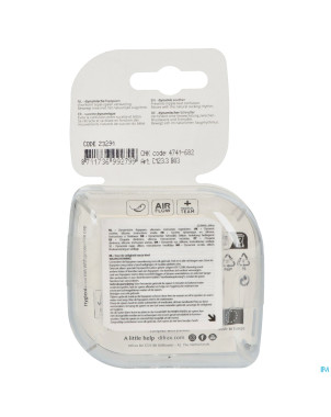 Difrax sucette dynamic botanic pink&purple 0-3m 2