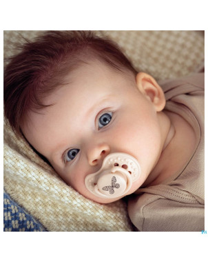 Difrax sucette dynamic botanic blue&green 3m+ 2